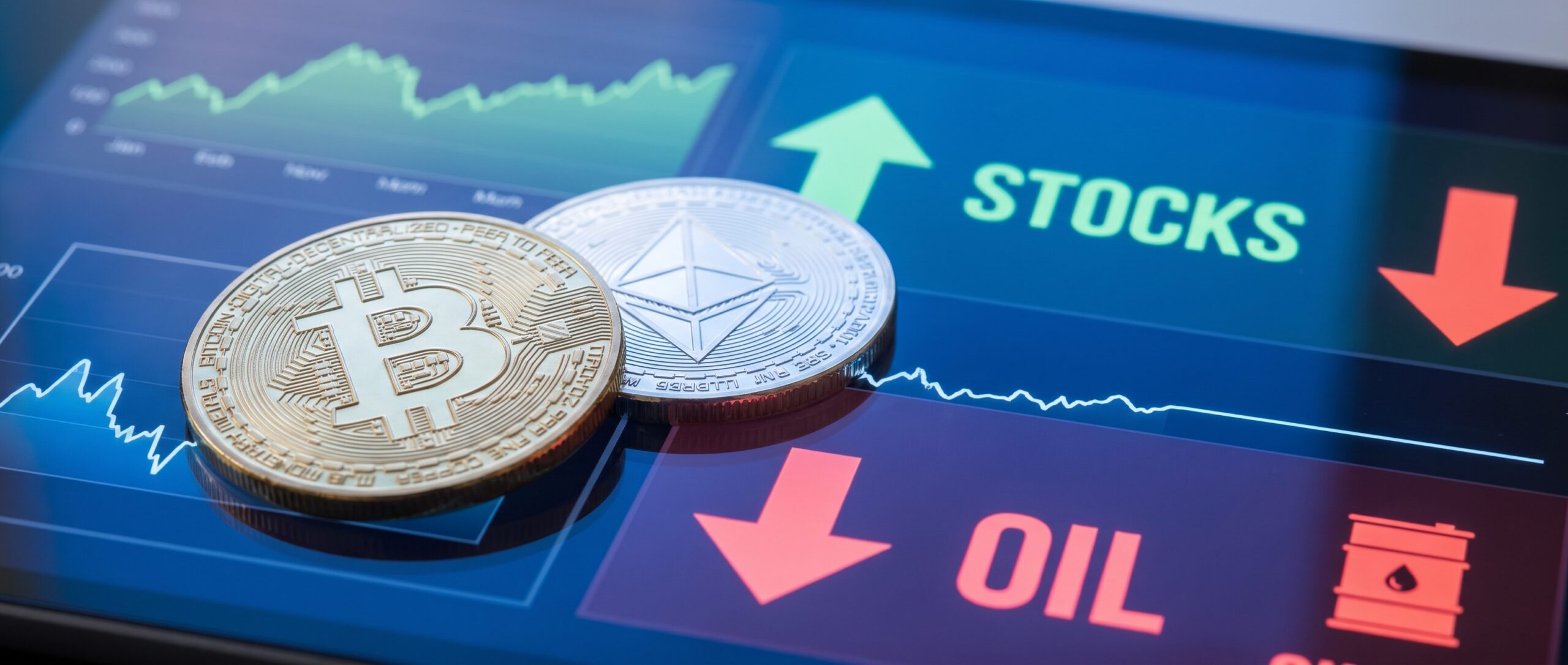 Вот краткий заголовок для этой новости: <strong>Биткоин и Ethereum не реагируют на рекорды акций и падение нефти</strong> 1 1780036075783 459065 scaled
