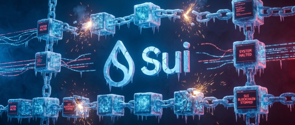 Блокчейн Sui снова остановил работу