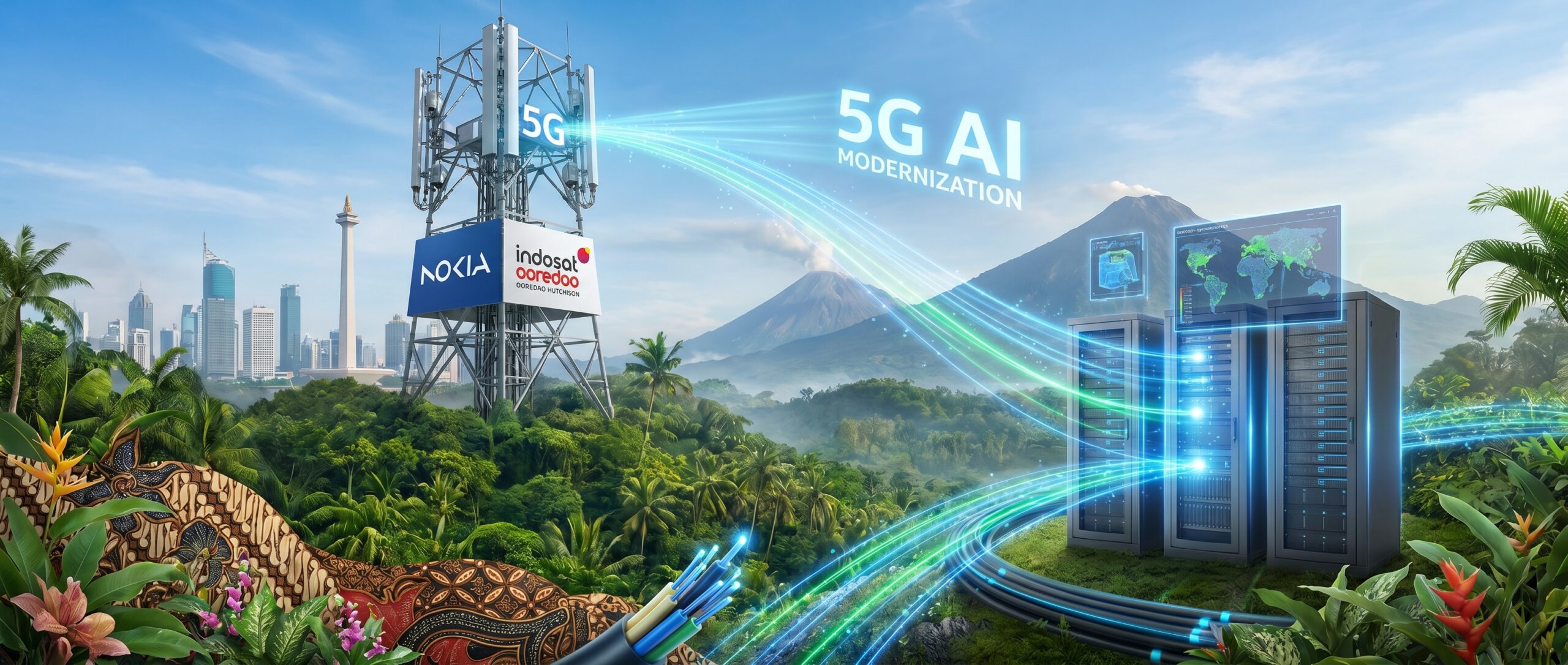 Nokia и Indosat модернизируют 5G в Индонезии с помощью ИИ 1 1781017626011 1040358 scaled
