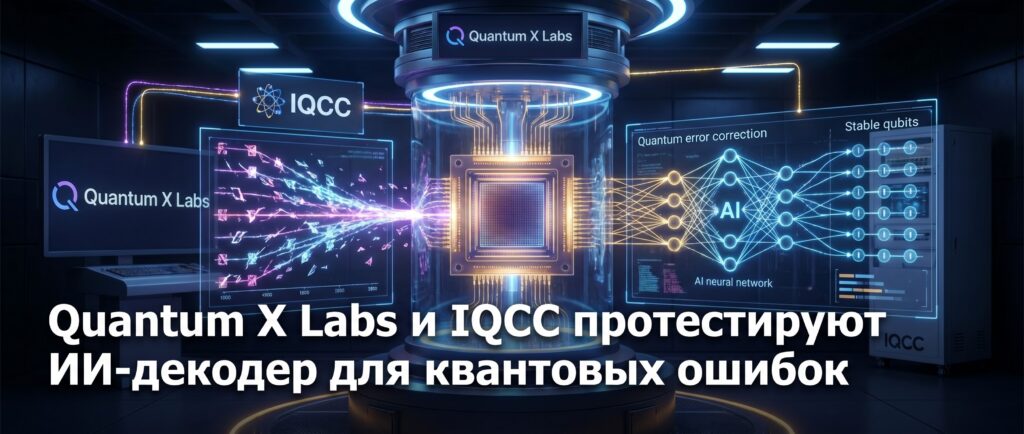 Quantum X Labs и IQCC протестируют ИИ-декодер для квантовых ошибок