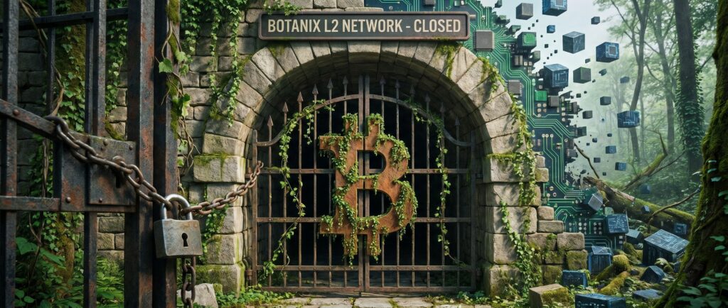Botanix закрывает L2-сеть на биткоине