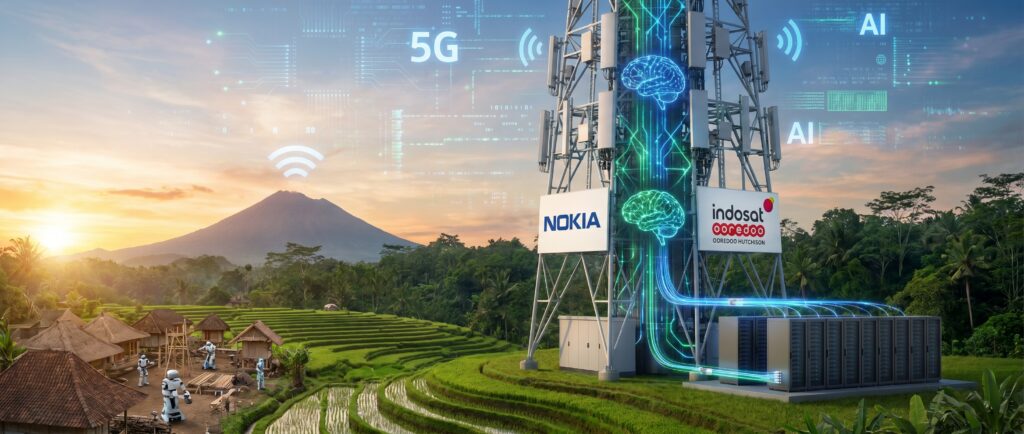 Nokia и Indosat модернизируют сеть в Индонезии с 5G и ИИ