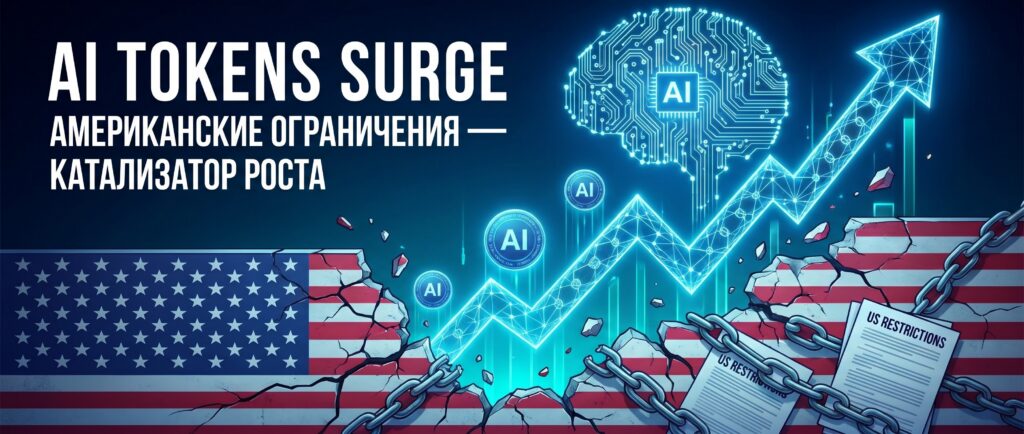 Рост токенов ИИ-проектов на фоне ограничений США