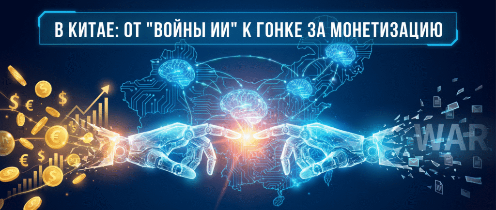 Вот краткий заголовок для новости на русском языке:

В Китае «война ИИ-моделей» уступает место гонке за монетизацию
