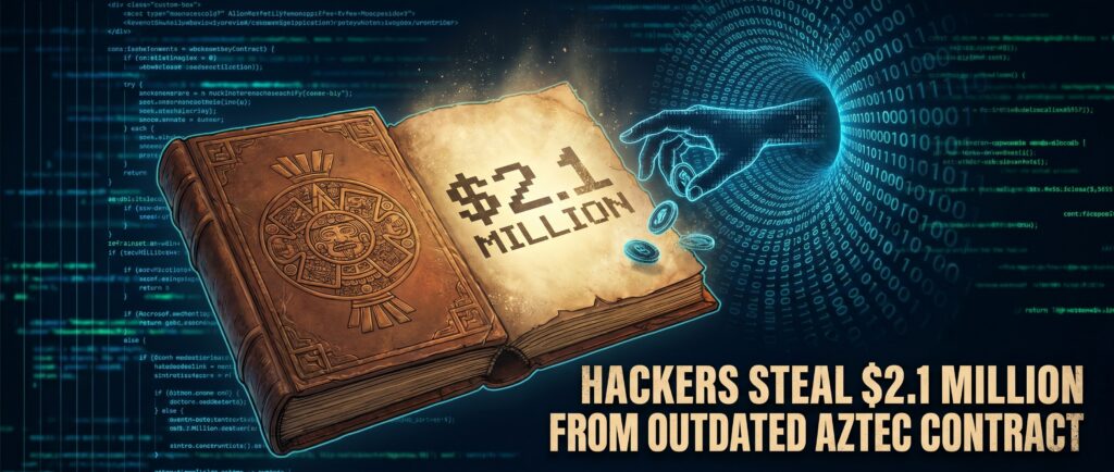 Хакеры похитили $2,1 млн из устаревшего контракта Aztec