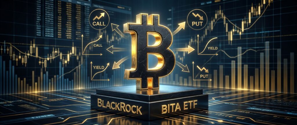 BlackRock запустил биткоин-ETF BITA с доходом от опционов