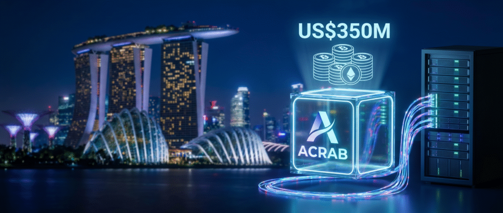 Вот краткий заголовок для этой новости:

Сингапурский стартап Acrab привлёк $350 млн на ИИ-инфраструктуру