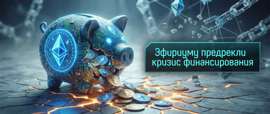 Эфириуму предрекли кризис финансирования