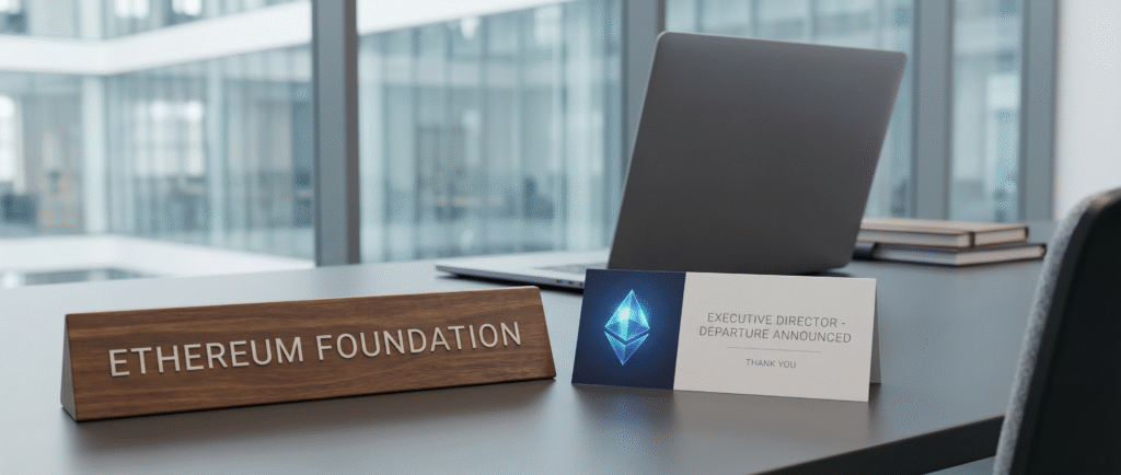 Соисполнительный директор Ethereum Foundation покидает пост