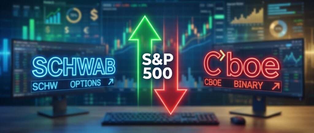 Schwab и Cboe запускают бинарные опционы на S&P 500