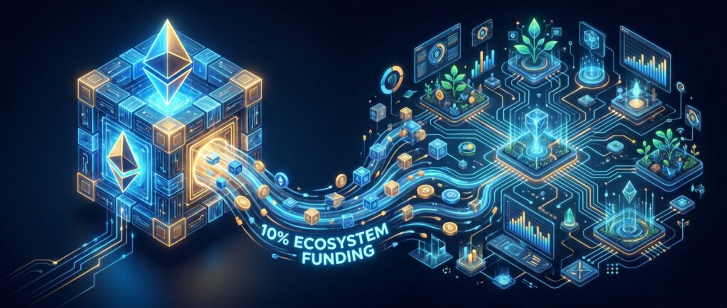 В Ethereum предложили отчислять до 10% наград валидаторов в экосистему.