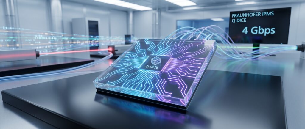 Fraunhofer IPMS представил Q-Dice: квантовый генератор случайных чисел со скоростью 4 Гбит/с