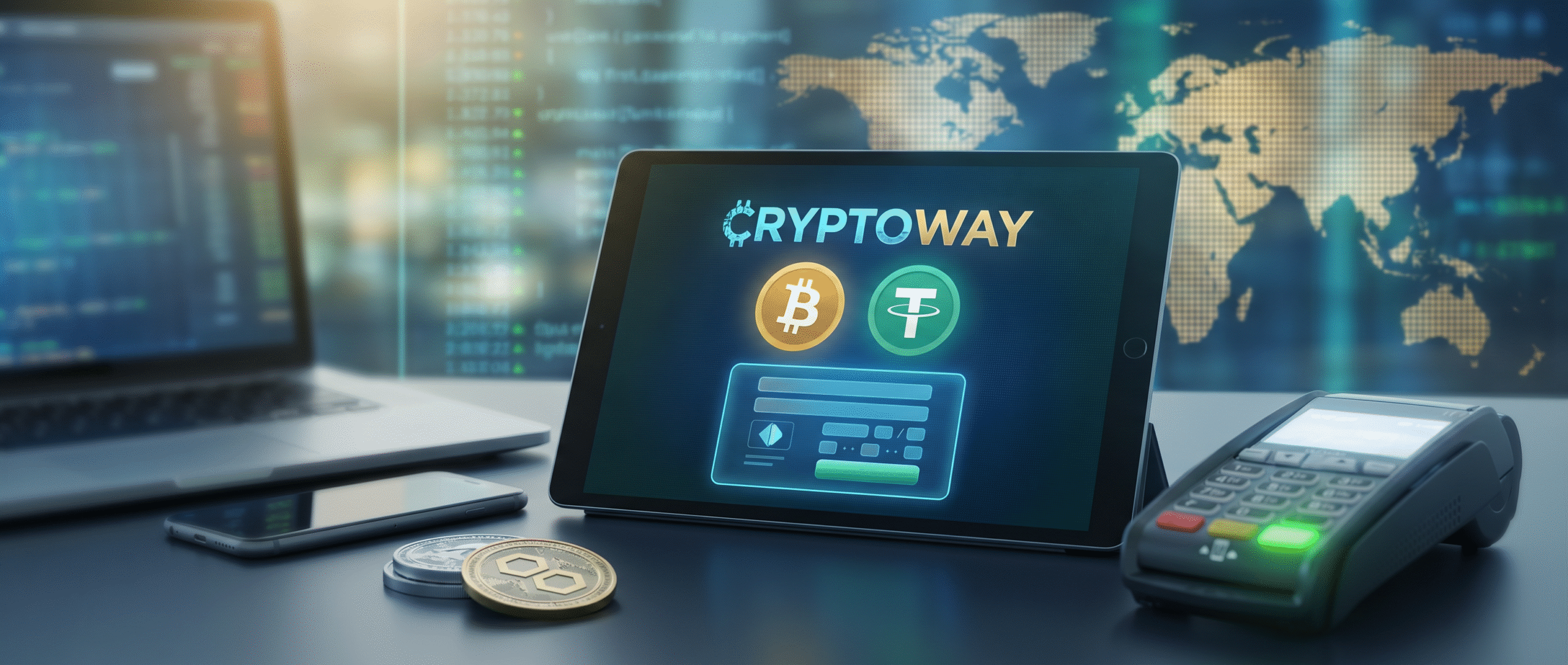 Криптоплатежи для бизнеса: как принимать USDT и биткоин через Cryptoway 2 1782206343969 5262425 scaled