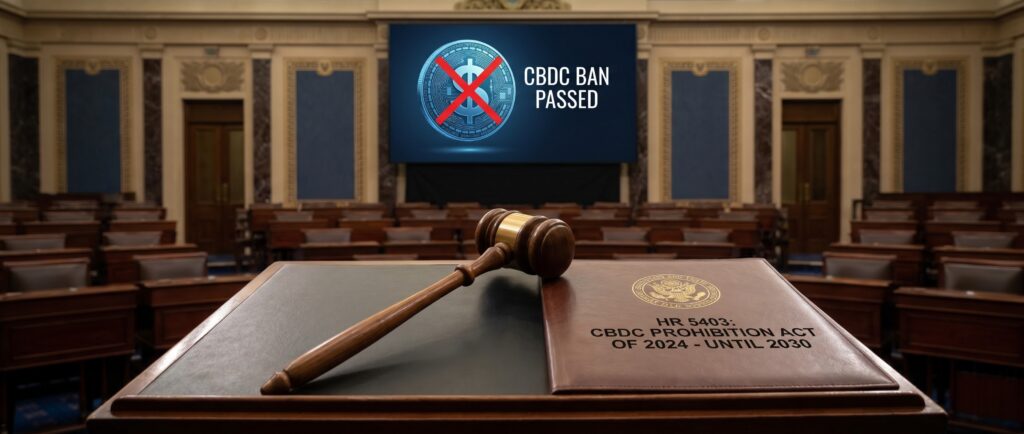 Палата представителей США приняла закон о запрете CBDC до 2030 года