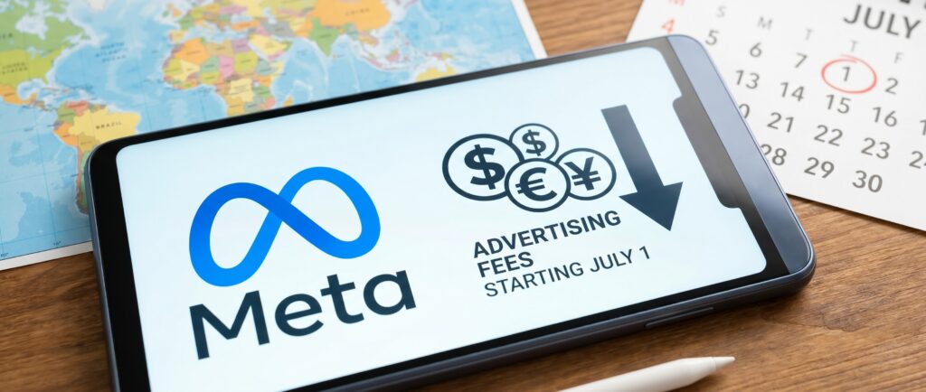 Meta вводит сборы за рекламу в ряде стран с 1 июля