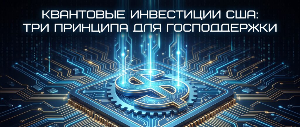 Квантовые инвестиции США: три принципа для господдержки