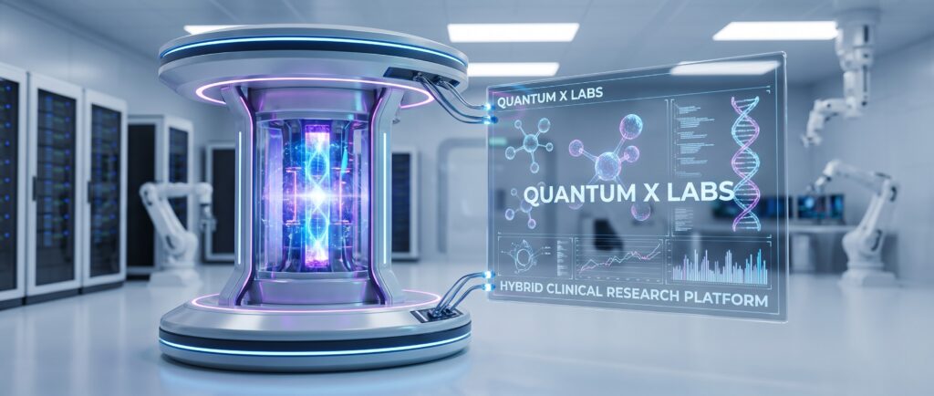 Quantum X Labs представила гибридную платформу для квантовых клинических исследований