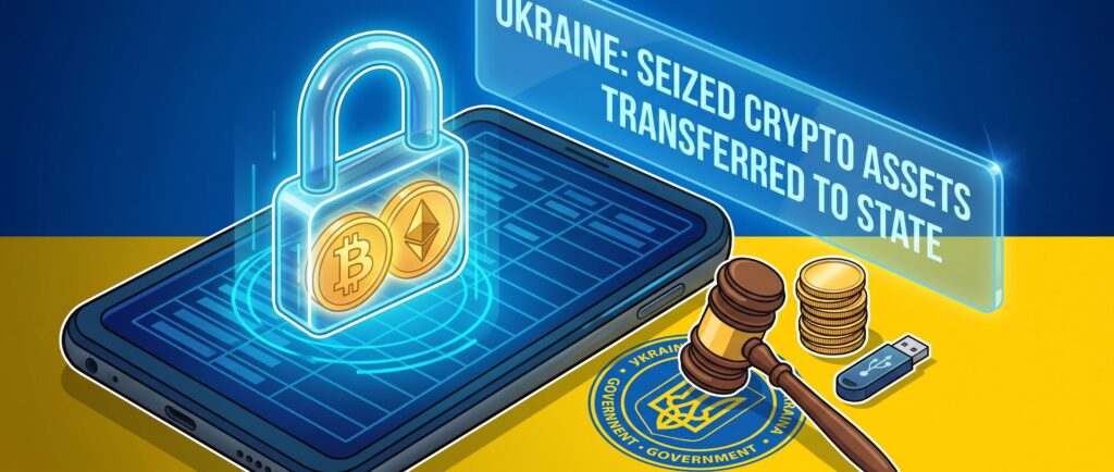 В Украине впервые передали государству арестованные криптоактивы