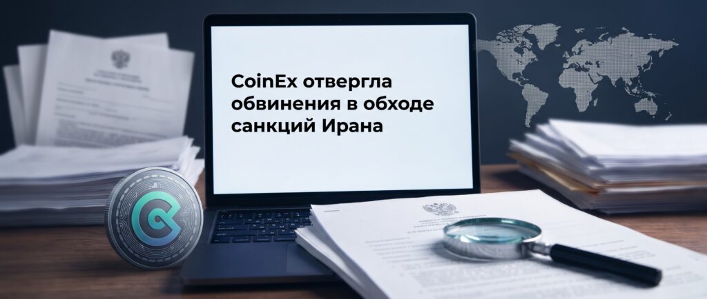 CoinEx отвергла обвинения в обходе санкций Ирана