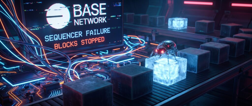 Сбой в сети Base: баг секвенсора остановил блоки