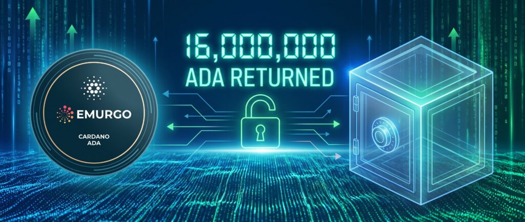 EMURGO пообещал вернуть украденные 16 млн ADA
