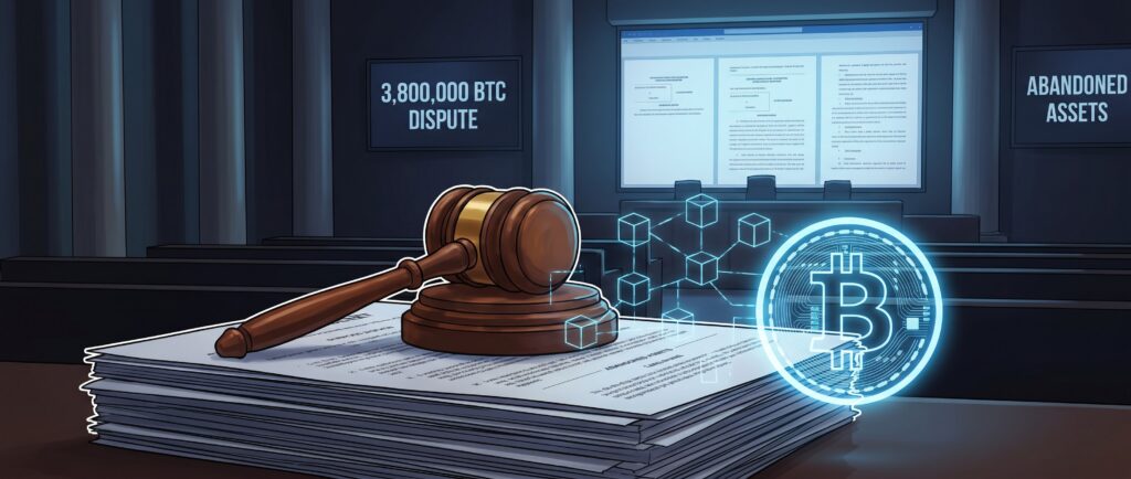 Ответчик оспаривает иск о 3,8 млн «брошенных» BTC