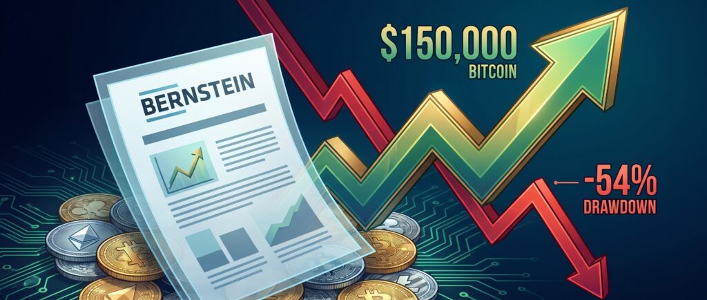 Вот краткий заголовок для этой новости:

Bernstein прогнозирует биткоин по $150 000, несмотря на просадку в 54%