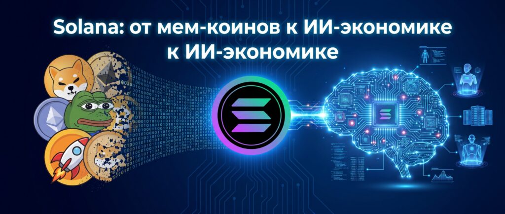 Вот краткий заголовок для этой новости:

Solana: от мем-коинов к ИИ-экономике