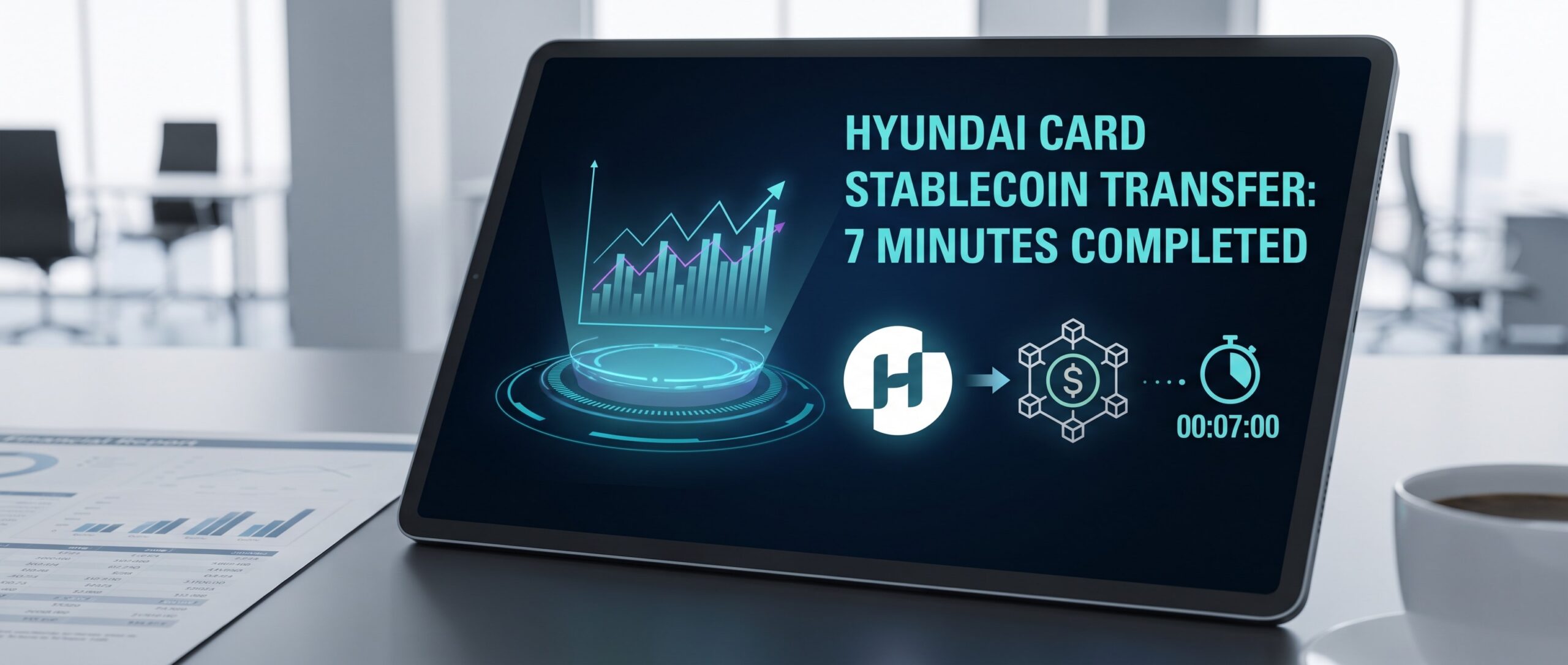 Hyundai Card протестировала перевод через стейблкоины за 7 минут. 1 1783602154223 329686 scaled