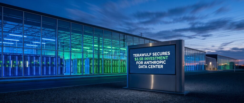 TeraWulf привлечет $3,5 млрд на дата-центр для Anthropic