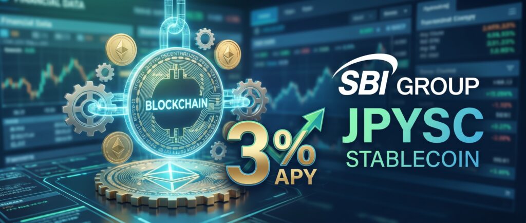 Вот краткий заголовок для новости:

SBI Group запускает доходный лендинг для стейблкоина JPYSC под 3% годовых