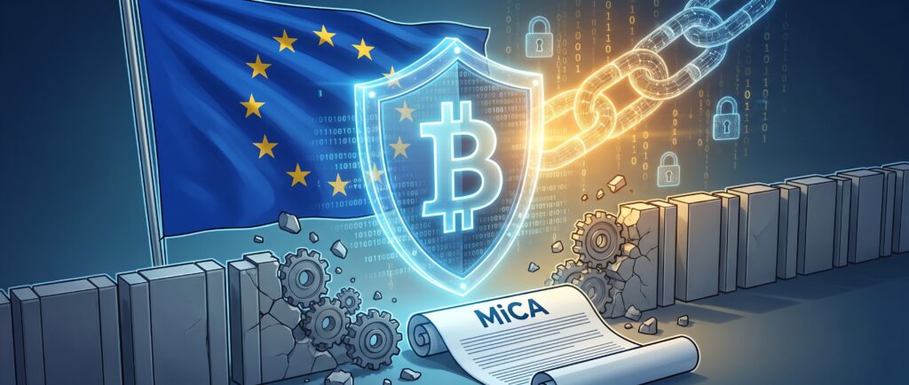 Вот краткий заголовок для новости:

MiCA в ЕС: как «Полная анонимность» спасает биткоины от блокировок