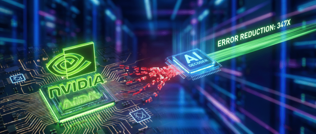 Nvidia открыла ИИ-декодер, снизивший ошибки квантовых вычислений в 347 раз