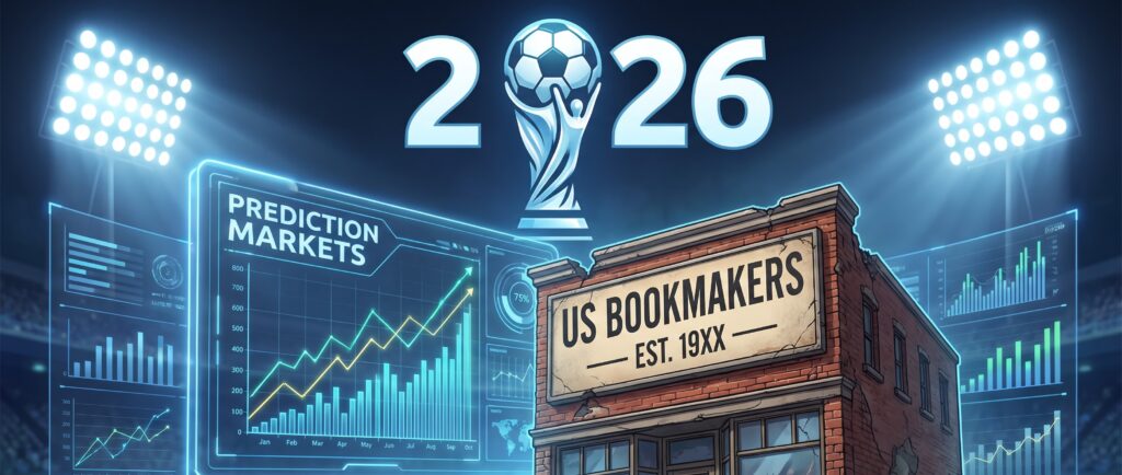Рынки предсказаний разгромили букмекеров США на ЧМ-2026