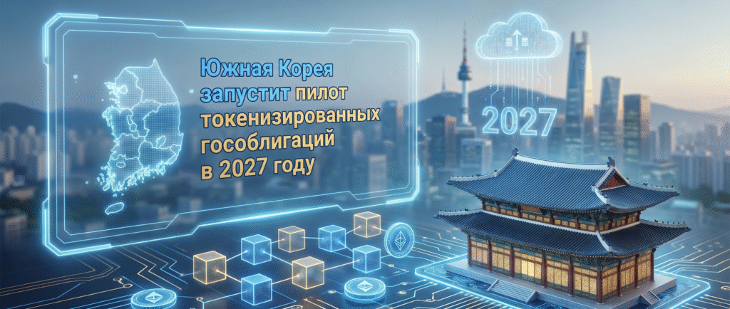 Южная Корея запустит пилот токенизированных гособлигаций в 2027 году