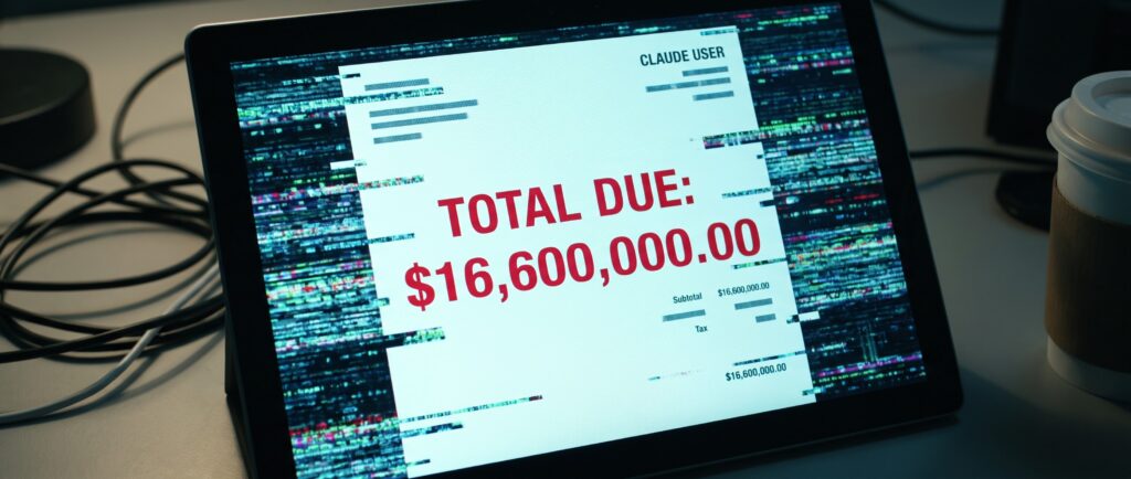 Пользователю Claude выставили счёт на $16,6 млн из-за ошибки