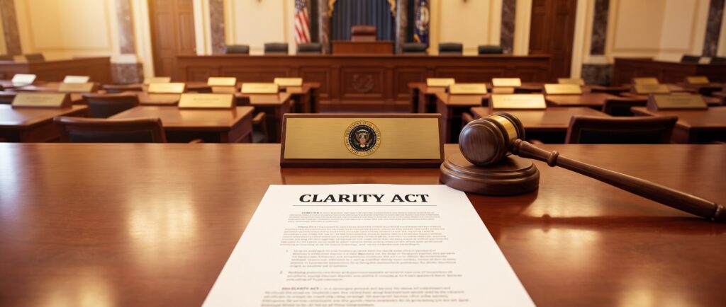 Трамп призвал Сенат принять CLARITY Act до перерыва