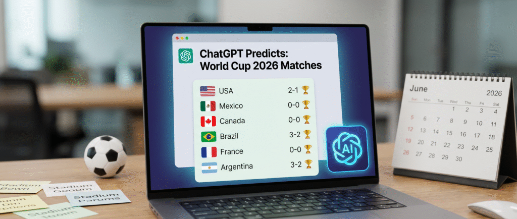 ChatGPT начал показывать прогнозы на матчи ЧМ-2026