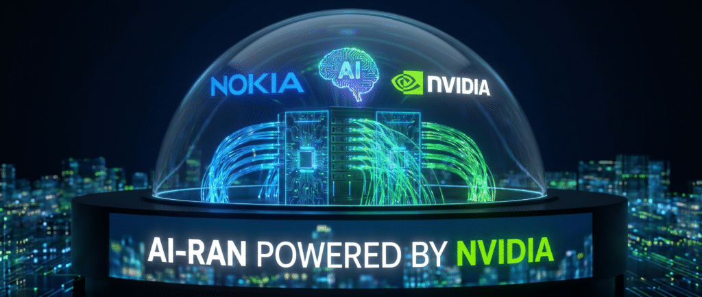Nokia представила AI-RAN на базе Nvidia