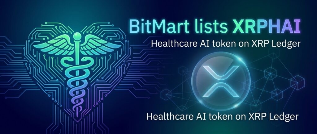 BitMart листит XRPHAI: токен ИИ-здравоохранения на XRP Ledger