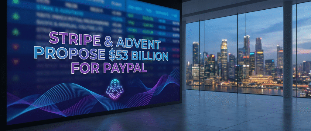 Stripe и Advent предложили $53 млрд за PayPal