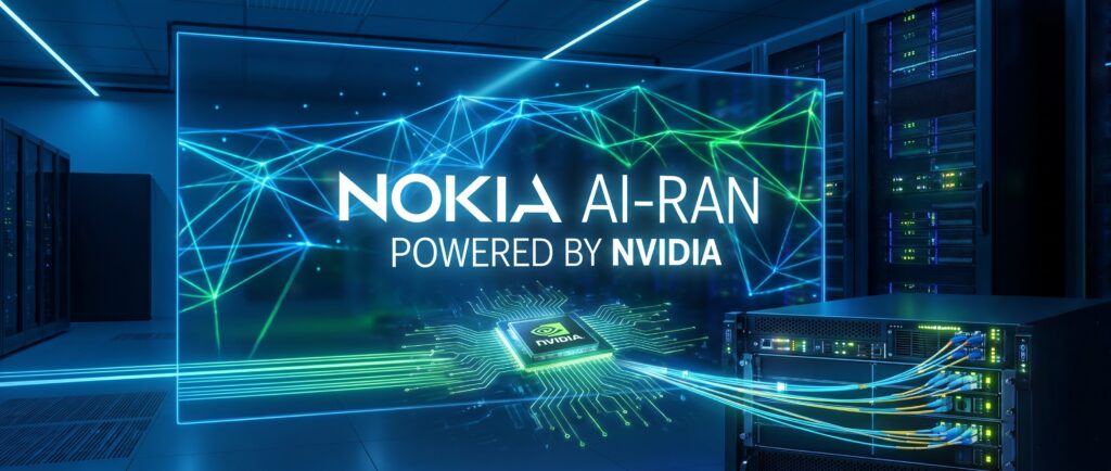 Nokia представила ИИ-платформу AI-RAN на базе Nvidia