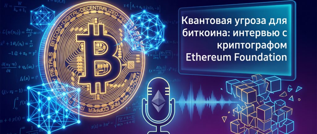 Квантовая угроза для биткоина: интервью с криптографом Ethereum Foundation