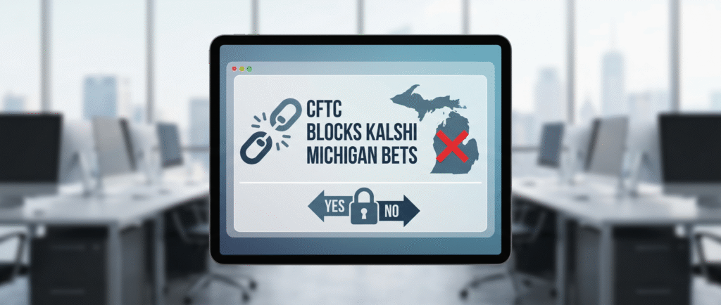 CFTC заблокировала отмену ставок Kalshi в Мичигане