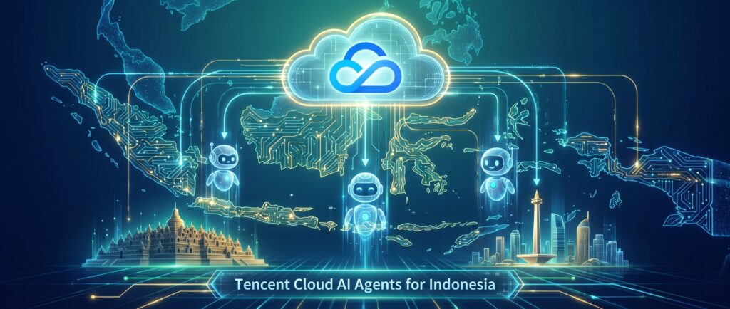 Tencent Cloud запустил ИИ-агентов для Индонезии