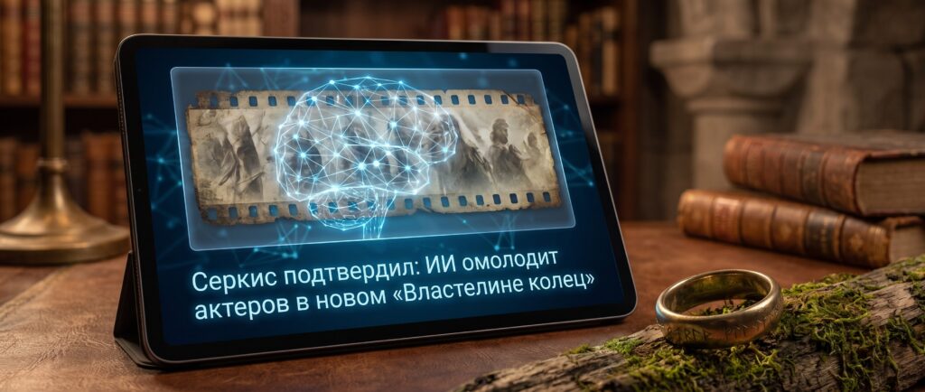 Серкис подтвердил: ИИ омолодит актеров в новом «Властелине колец»