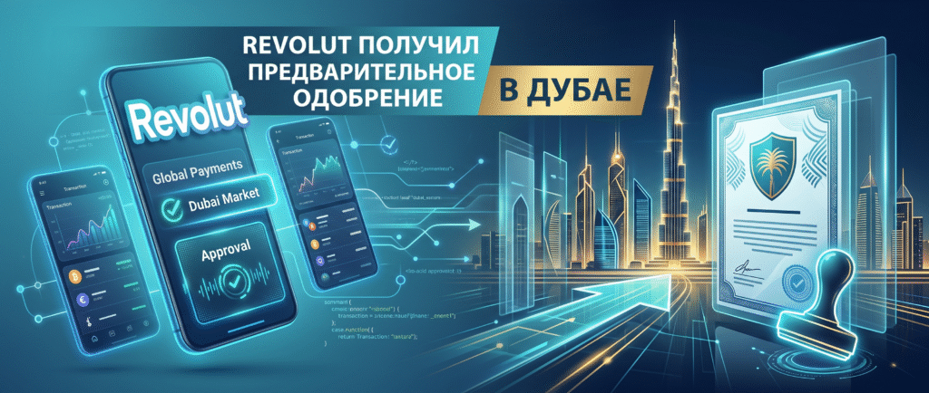 Revolut получил предварительное одобрение в Дубае