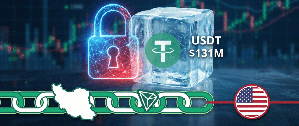 Вот краткий заголовок для этой новости:

США заморозили $131 млн в USDT на иранских кошельках Tron