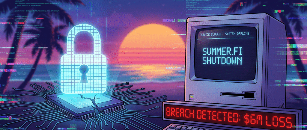 Summer.fi закрывается после взлома на $6 млн