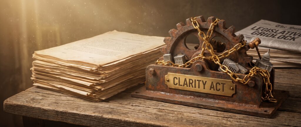 CLARITY Act в тупике из-за конфликта интересов Трампа